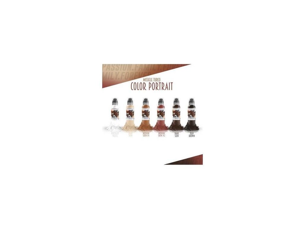 19502 00 world famous set michele turco color portrait set 6x30ml