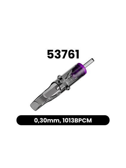 Elite III Curved Magnum Medium Taper (Soft Edge) :: Elite III Curved Magnum Bugpin 13, 0,30mm, 1013BPCM bugpin