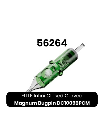 ELITE Infini Closed Curved Magnum Bugpin (SoftEdge) :: ELITE Infini Closed Curved Magnum Bugpin DC1009BPCM