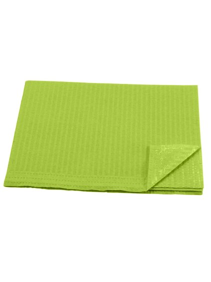 UNIGLOVES Jednorázová podložka na pracovní plochu, mix barev 50ks :: Podložka na pracovní plochu, 45 x 33cm, 50ks limetka