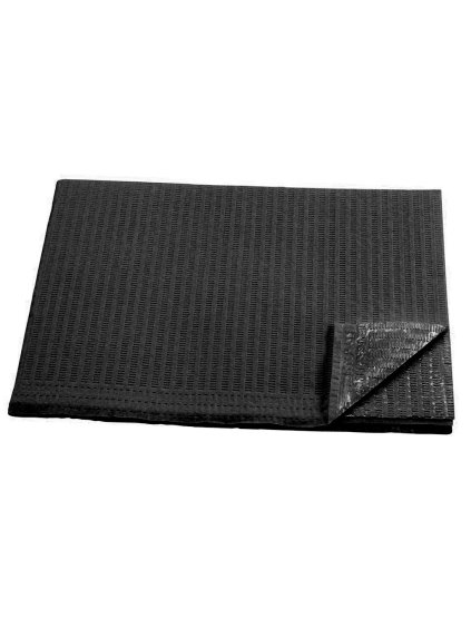 UNIGLOVES Jednorázová podložka na pracovní plochu, mix barev 50ks :: Podložka na pracovní plochu, 45 x 33cm, 50ks černá