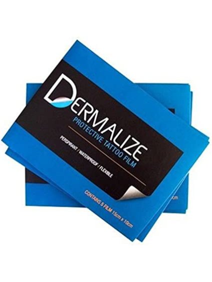 DERMALIZE PRO - hojivá fólie (náplast) po tetování :: DERMALIZE - hojivá náplast po tetování balení 5ks 15x10cm