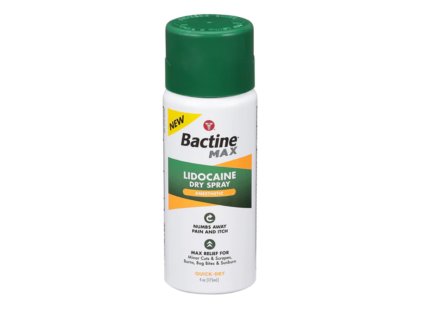 25709 bactine max dry 175ml sprej anestetikum