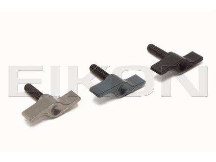 3790 eikon symbeos rotary machine part set of 3 anodized vice thumb screws