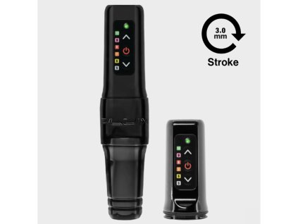 31238 flux mini 3 0mm bezdratovy strojek na pmu 2x baterie black rozbaleny