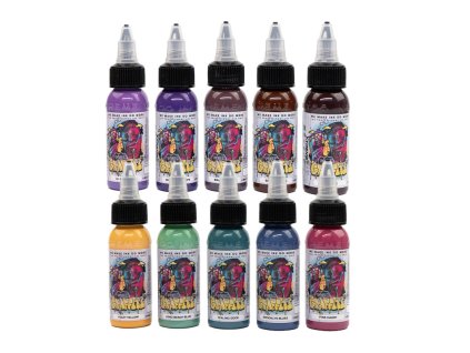 xtreme ink kyle warwick psychedelic graffiti set reach compliant (1)