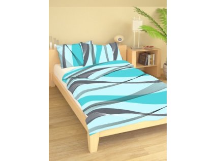 Krepové povlečení TEXman – bavlněný krep s potiskem