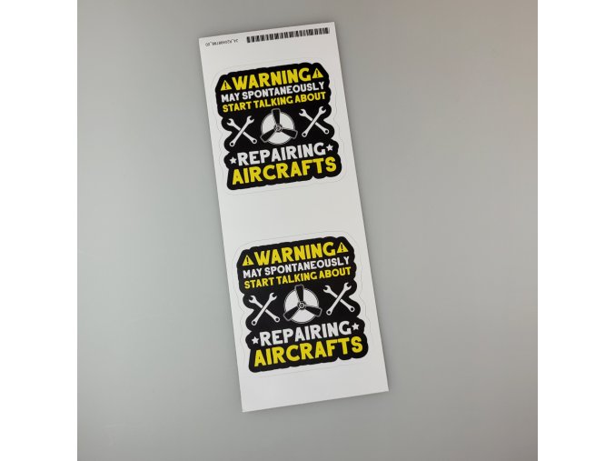 Sticker - Warning