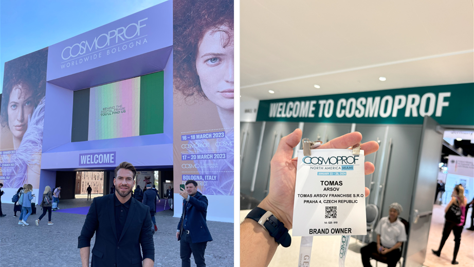 Světová scéna krásy volá: TOMAS ARSOV na Cosmoprof 2025!