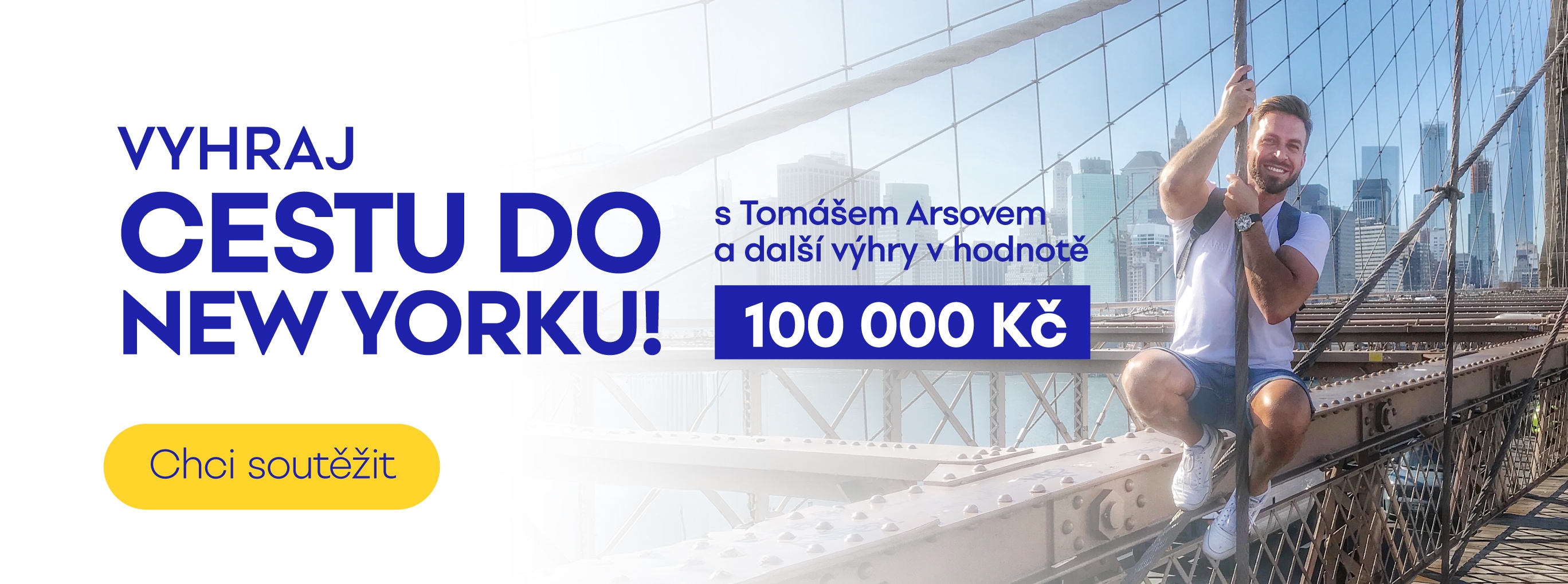Soutěž: New York s Tomášem Arsovem!