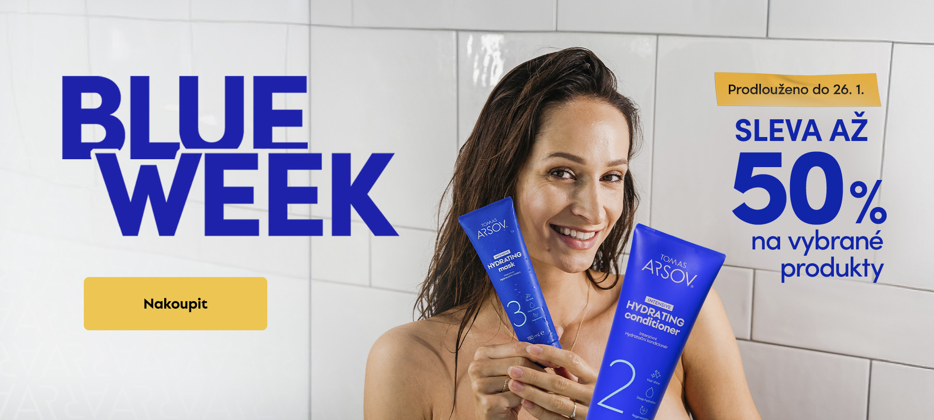 Blue Week slevy až 50 %