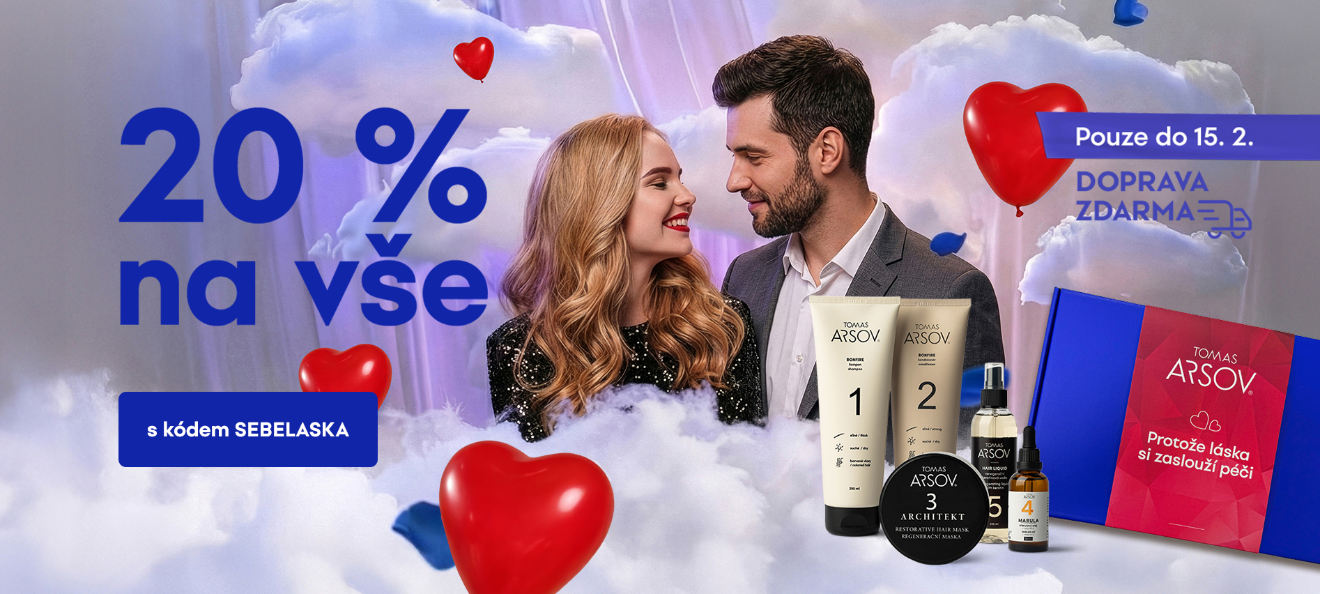 Valentýn 20 % na vše