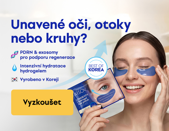 Novinka LONGEVITY Hydrogelové polštářky pod oči