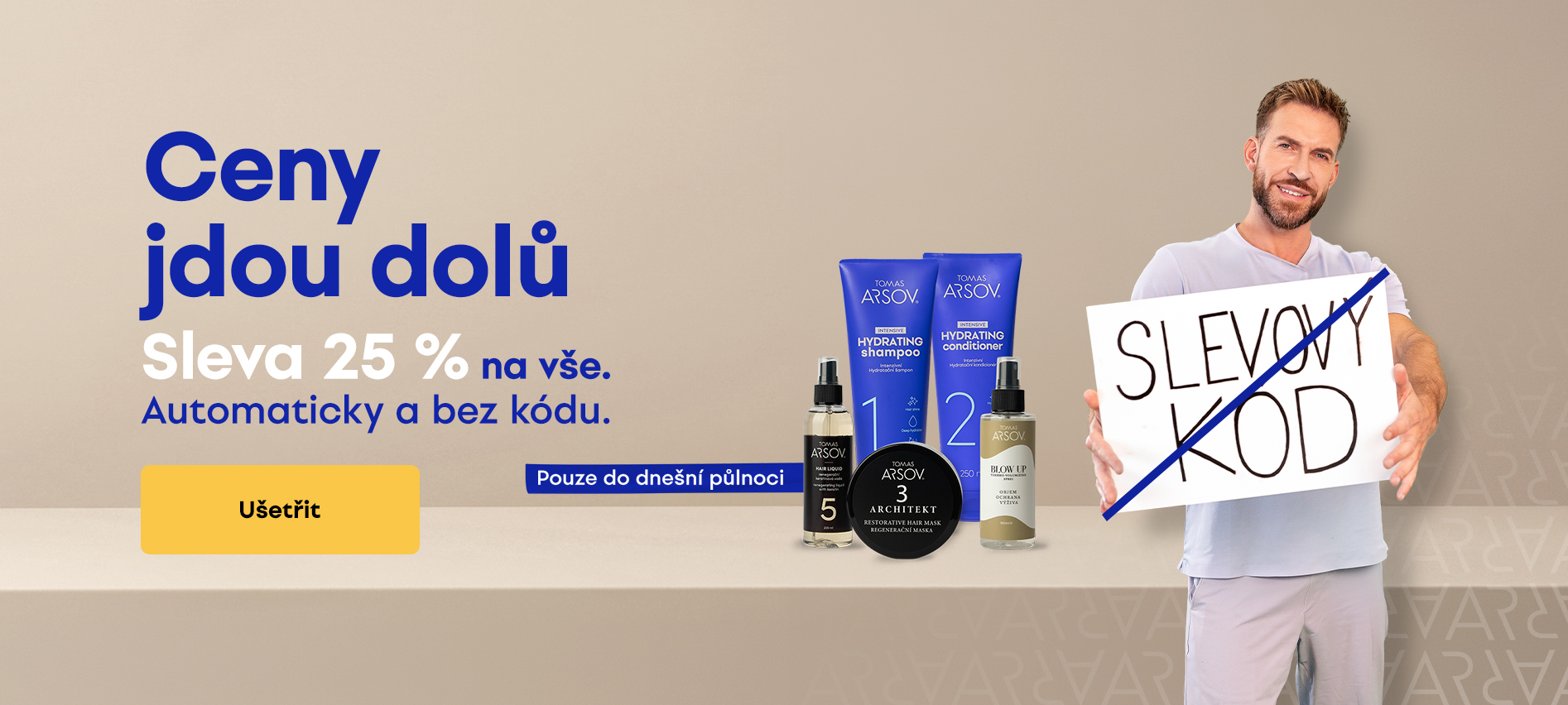 CENY JDOU DOLŮ - sleva 25% B2C