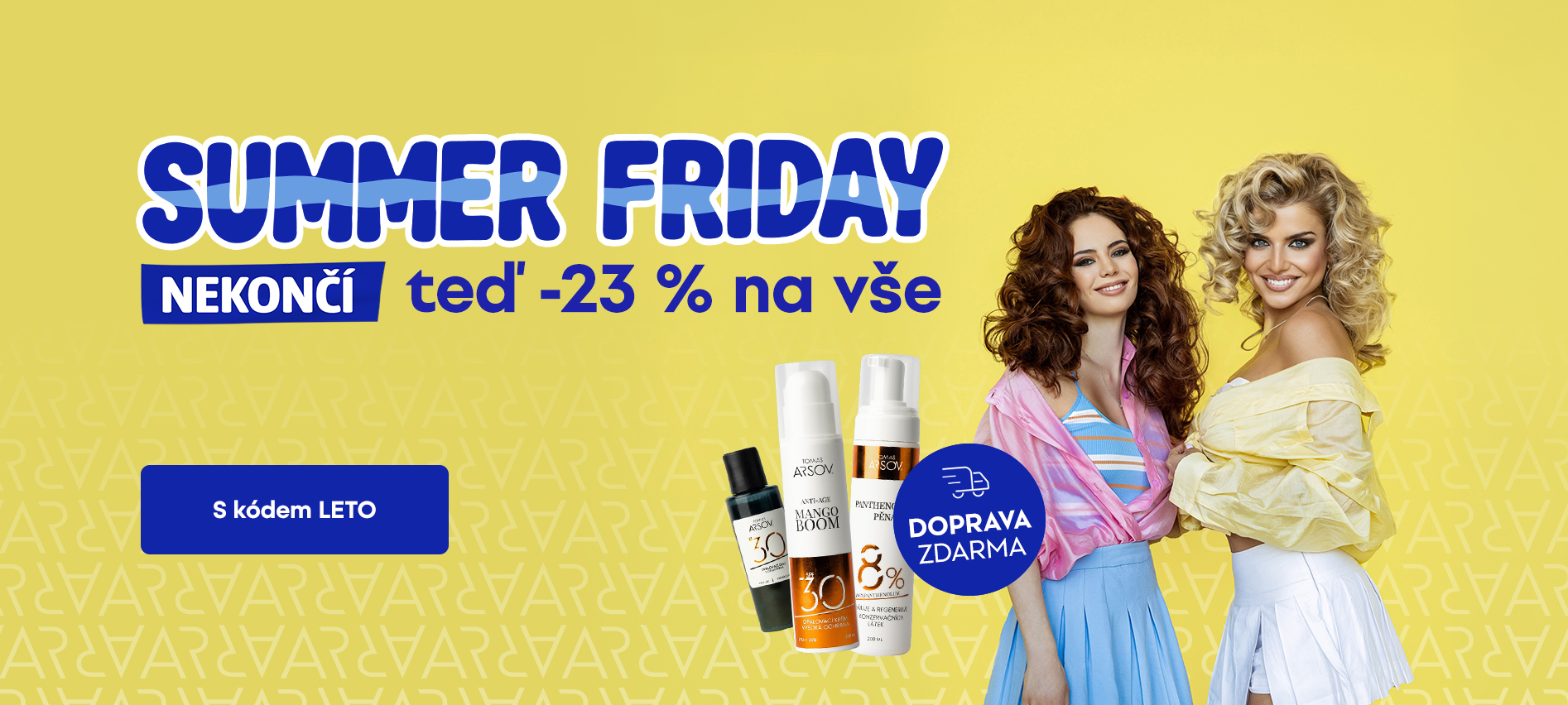 Summer friday sleva 23% na vše