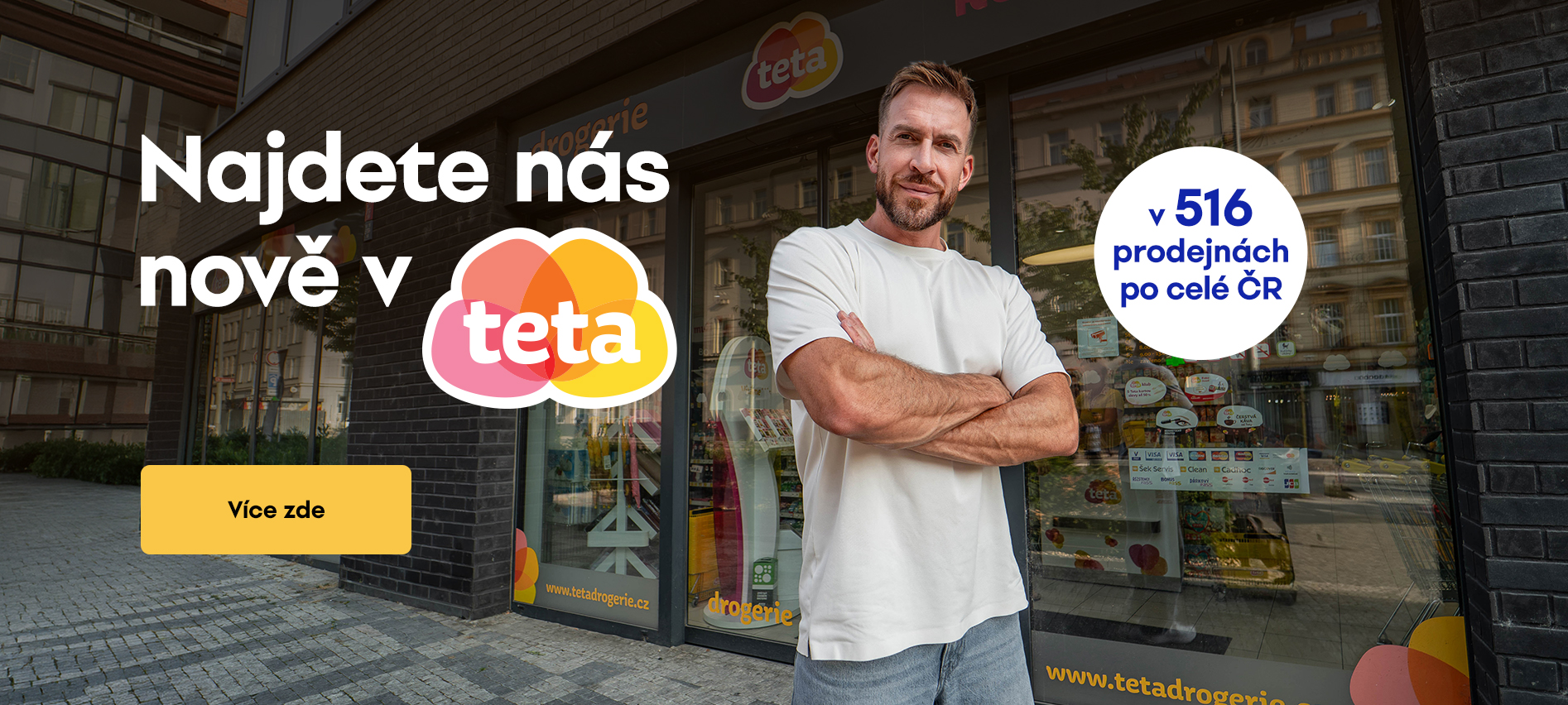 TOMAS ARSOV nově v 516 prodejnách Teta.