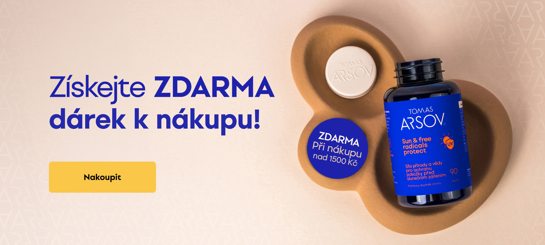 Dárek zdarma k nákupu nad 1500 Kč