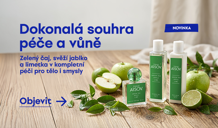 Nová řada GREEN TEA APPLE LIME