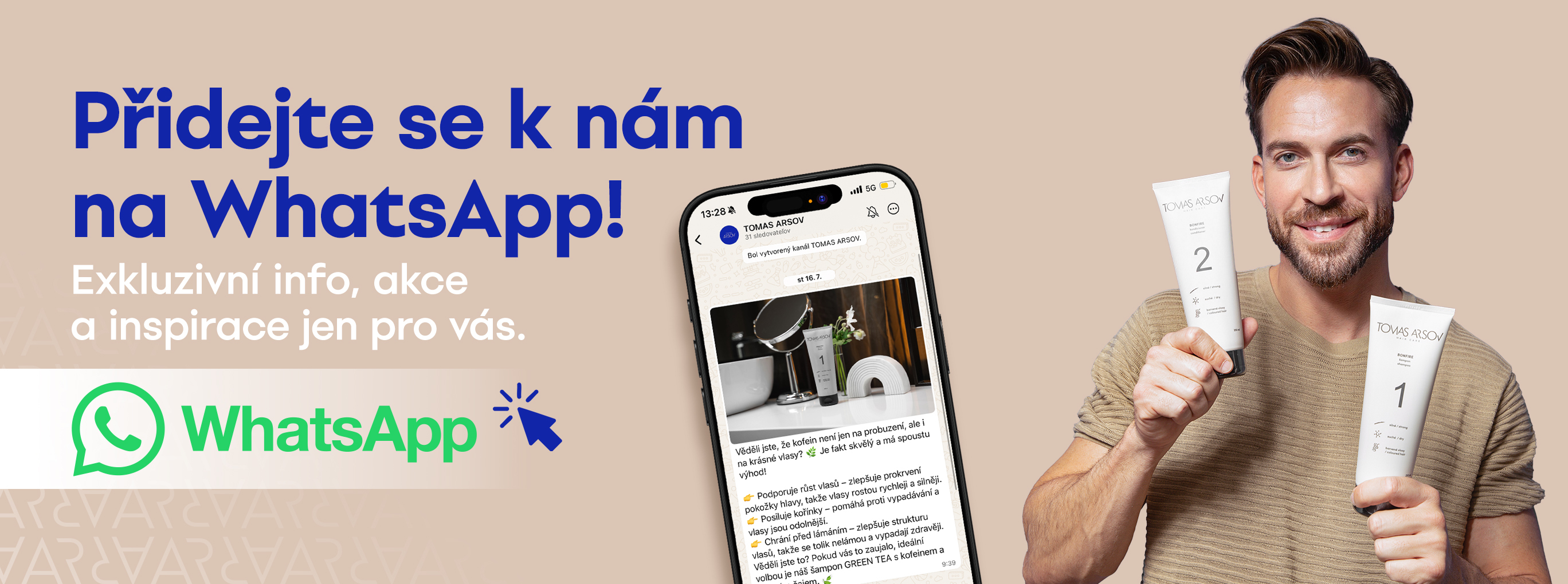 Přidejte se k nám na WhatsApp!