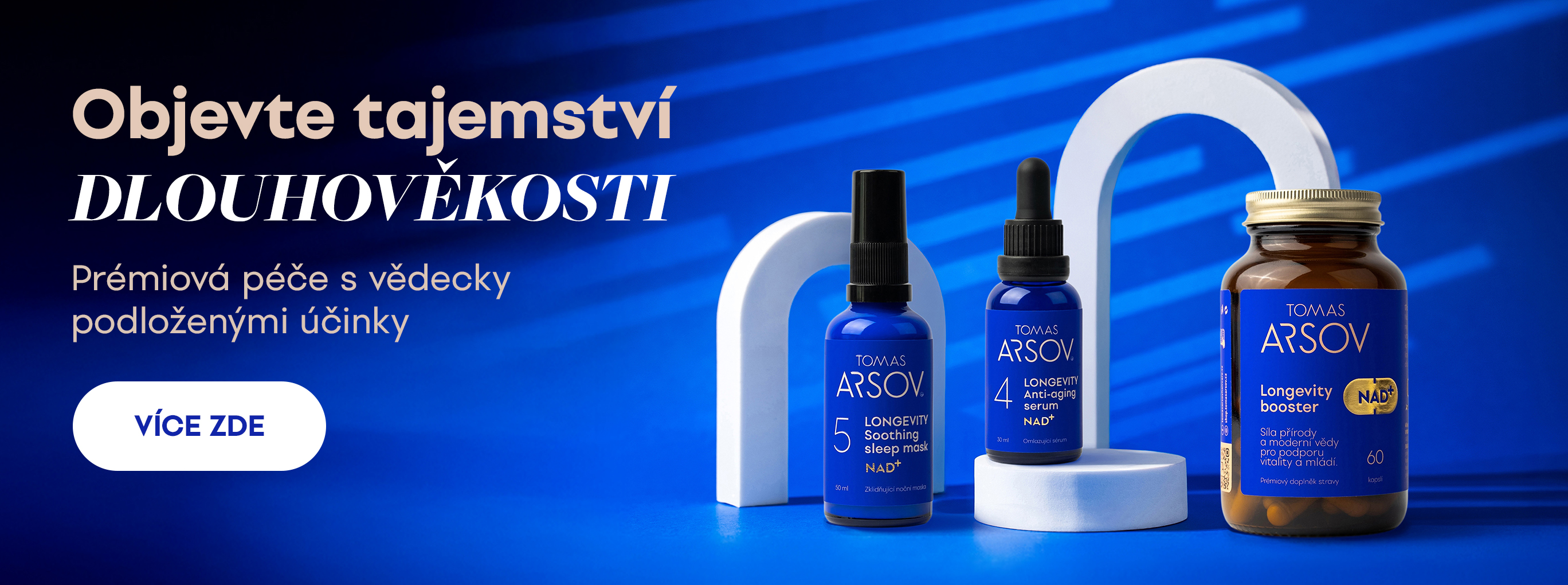 Objevte tajemství dlouhověkosti s produkty Longevity