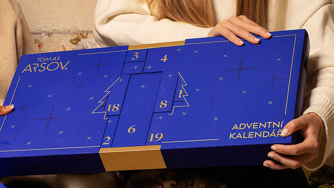 Otevírání okének adventního kalendáře TOMAS ARSOV