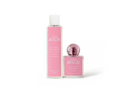 CUCUMBER TEA ROSE Parfém a sprchový gel