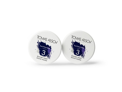 2x SAPPHIRE Pro blond vlasy maska