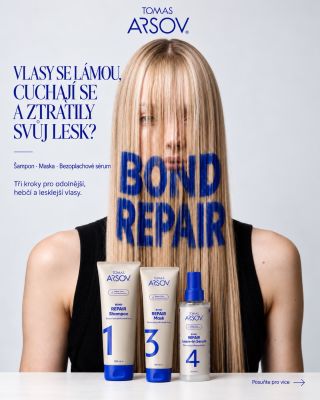 Poškozené, hrubé nebo lámavé vlasy? BOND REPAIR je rutina vytvořená pro péči o namáhané vlasy krok za krokem. 💙 Tři kroky,...
