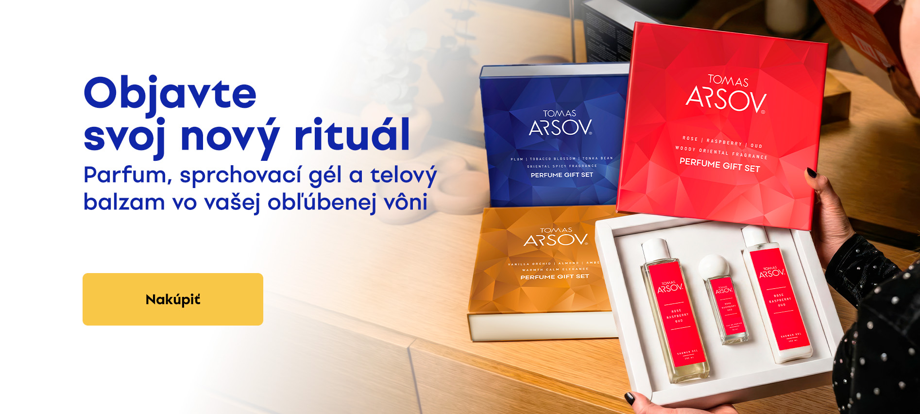 Nové parfémové darčekové kazety