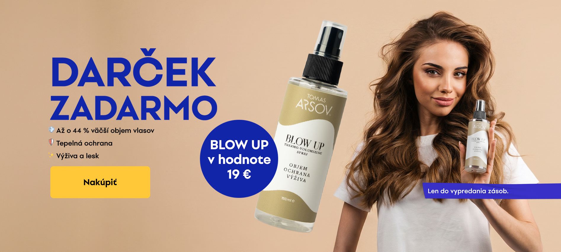Darček k nákupu BLOW UP pri nákupe nad 80 €