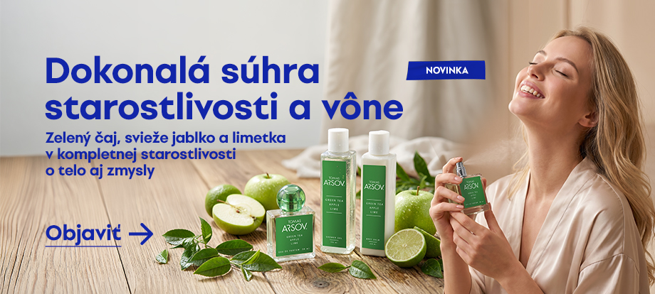 Nový rad GREEN TEA APPLE LIME
