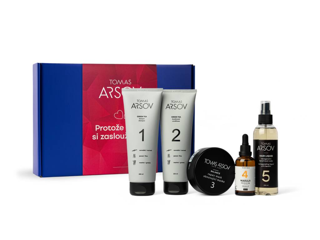 Valentynske baleni Komplexni╠ü pe╠üc╠îe Kudrnate╠ü vlasy Jemne╠ü vlasy