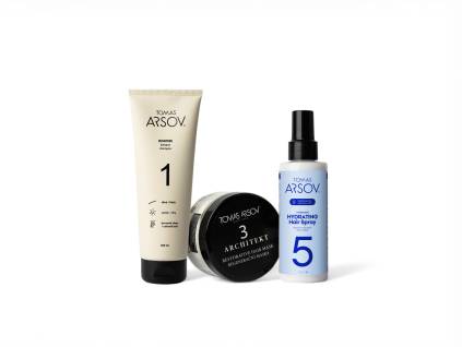 Bonfire, Architekt, Hydrating Hair Spray bile pozadi