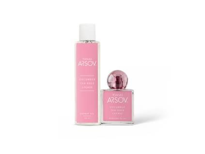 4237 cucumber tea rose parfem a sprchovy gel
