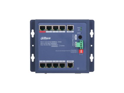 Dahua CHS4110-8ET-90-F 10 portový PoE switch