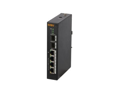 Erbu E-EFS-0402-60-M-120 6portový PoE switch