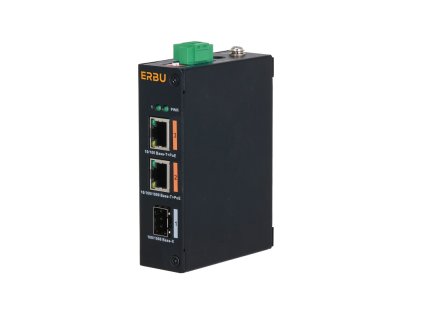 ERBU E-EFS-0201-60-60 2portový PoE switch