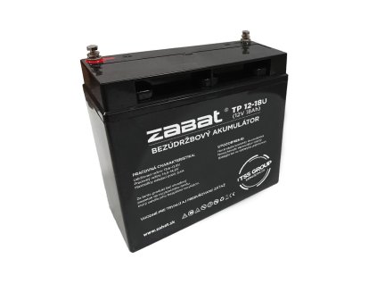 Zabat TP 12-18U akumulátor
