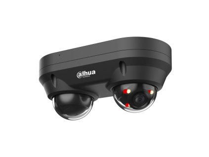 Dahua IPC-HDBW2449F-AS-E2-IL-0280B-Black 2x 4 Mpx dome IP kamera