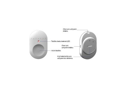 Paradox REM101-868 Bezdrôtové tiesňové tlačidlo