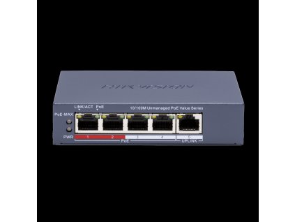 HIKVISION DS-3E0105P-E/M(C) 5 portový PoE switch