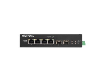 HIKVISION DS-3T0506HP-E/HS 6portový switch
