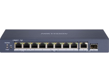 HIKVISION DS-3E0510HP-E 8portový switch