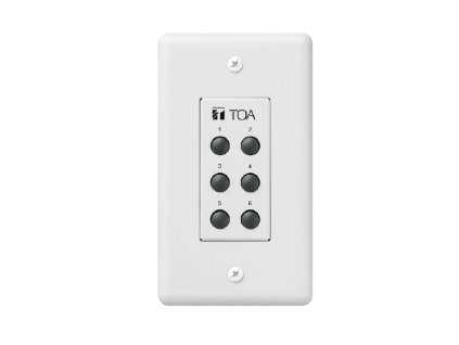TOA ZM-9001 nástenný ovládací panel