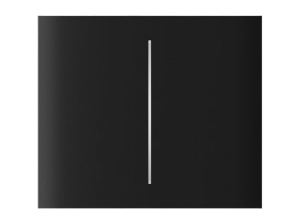 Render – Ajax CenterButton 2 gang vertical – black – center