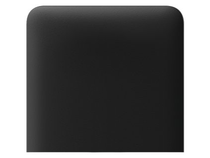 Render – Ajax SideButton 1 gang vertical – black – top