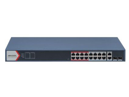 HIKVISION DS-3E1318P-EI(B) 18 portový switch