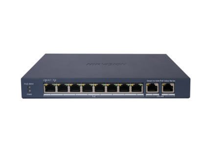 HIKVISION DS-3E1310P-EI/M 10 portový switch
