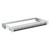 PPM19-1U-24P-S-G Výsuvný patch panel