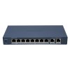 HIKVISION DS-3E1310HP-EI(B) 8 10/100 Mbps PoE portový switch